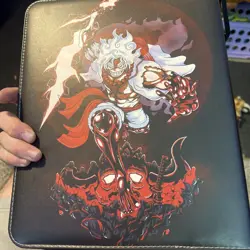 Monkey D Luffy 3 Ring Card Binder Zip Up - Image 2