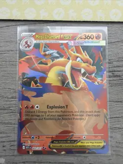 Pokemon TCG Mega Charizard Y EX, Ascended Heroes 022/217, NM - Image 1