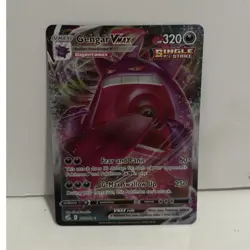 Pokemon TCG Gengar VMAX 157/264 Fusion Strike Single Strike Ultra Rare Holo - Image 1