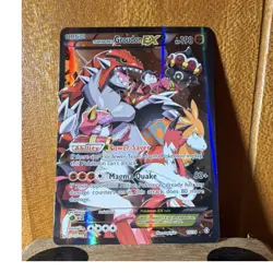 The Pokemon Company Team Magma's Groudon EX 15/34 Double Crisis Holo. See Photos - Image 1