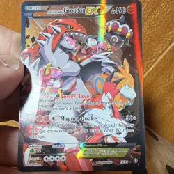 The Pokemon Company Team Magma's Groudon EX 15/34 Double Crisis Holo. See Photos - Image 3