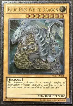 Yu-Gi-Oh! | Blue-Eyes White Dragon | YSKR-EN001 | 1st Edition | Ultimate Rare - Image 1