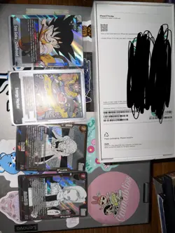Dragon Ball Z Manga Booster 01 Card Lot - Image 1