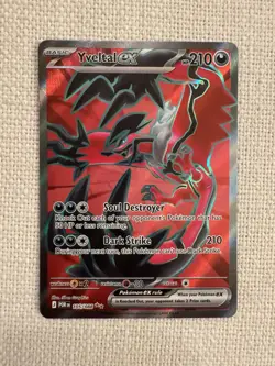 Yveltal ex Full Art Ultra Rare Card Perfect Order 105/088 Pokemon TCG NM - Image 1