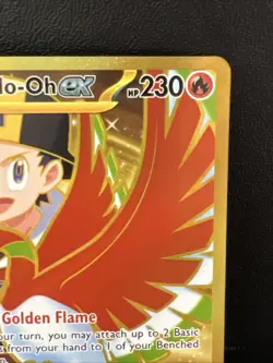 Pokemon TCG Destined Rivals Ethan's Ho-Oh EX Card 239/182 - Image 3