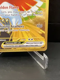 Pokemon TCG Destined Rivals Ethan's Ho-Oh EX Card 239/182 - Image 4