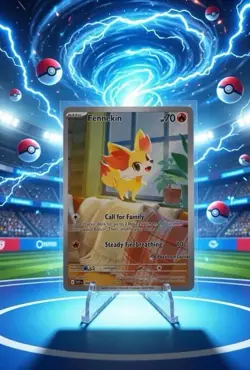 Fennekin 080 | Pokemon Center Stamped | Chaos Rising Promo | English TCG - Image 1