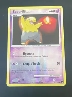 CARTE POKEMON SOPORIFIK 65/106 REVERSE DP DUELS AU SOMMET - BE - Image 1