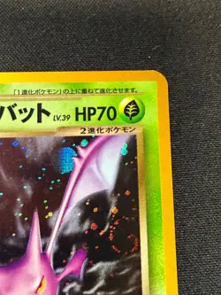 Dark Crobat No. 169 Holo Rare Neo Destiny Pokemon Japanese 2001 SWIRL - Image 4