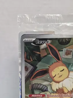 Pokemon TCG Eevee SVP 173 Sealed Pokemon Center Stamped Black Star Promo Holo - Image 2