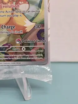 Pokemon TCG Eevee SVP 173 Sealed Pokemon Center Stamped Black Star Promo Holo - Image 5