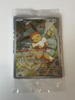 Pokemon Eevee SVP 173 Prismatic Evolutions Promo Stamped Center sealed - Image 1