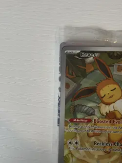 Pokemon Eevee SVP 173 Prismatic Evolutions Promo Stamped Center sealed - Image 4