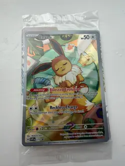 Pokemon TCG Eevee Black Star Promo Card SVP 173 SEALED - Image 1