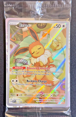 2025 Pokemon - Eevee #173 SVP Promo - Prismatic Evolutions ETB - Sealed TCG NM - Image 1