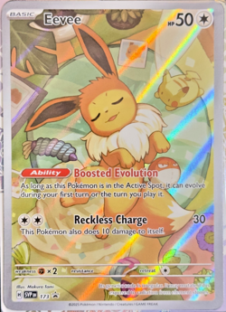 2025 Pokemon - Eevee #173 SVP Promo - Prismatic Evolutions ETB - Sealed TCG NM - Image 2