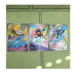 Pokemon First Partners 2026 Rowlet Litten Popplio cards 43-45 - Image 1
