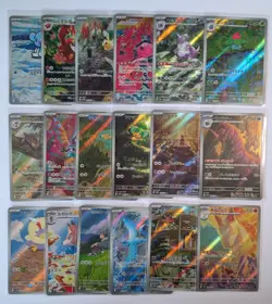 Pokemon Card Japanese Hits Bundle (46 Cards) AR IR Illustration Rares TCG - Image 1