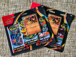 Pokemon Chaos Rising Sealed Booster Bundle 3-Pack Blister Charmeleon Reshiram - Image 1