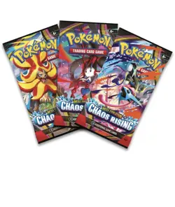 Pokemon TCG Chaos Rising 3 Pack Blister New and Sealed - Image 2