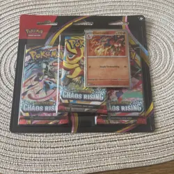 Pokemon TCG Chaos Rising 3 Pack Blister (Charmeleon) Brand New and Sealed! - Image 1