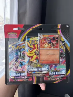 Pokemon Chaos Rising 3-Pack Blister - New & Factory Sealed - Image 1