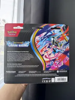 Pokemon Chaos Rising 3-Pack Blister - New & Factory Sealed - Image 2