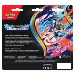 Pokemon TCG ME04: Chaos Rising 3-Pack Blister - Sealed - Pre Order Confirmed - Image 2