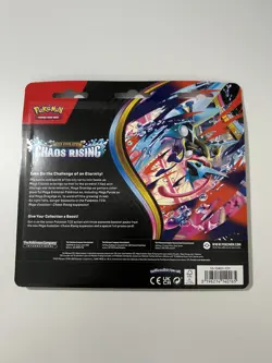 Pokemon TCG Chaos Rising 3-Pack Blister Charmeleon Promo Brand New Sealed - Image 2