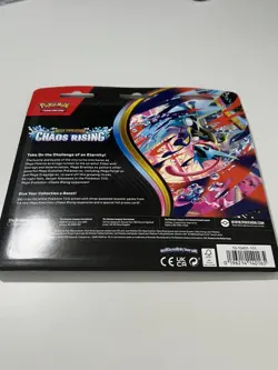 Pokemon TCG Chaos Rising 3-Pack Blister Charmeleon Promo Brand New Sealed - Image 4