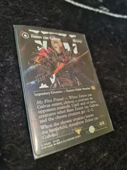 Magic The Gathering Zenos Yae Galvus Borderless Surge Foil NM/Mint FFXIV 0529 - Image 1