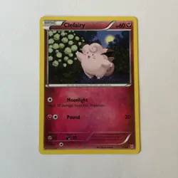 Clefairy 13/30 XY Trainer Kit: Bisharp & Wigglytuff Pokemon Regular LP - Image 2