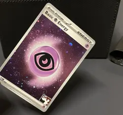 🍥 SWIRL x3 Psychic Energy MEE 005 Cosmos Holo Pokemon TCG Play! Stamp NM 🍥 - Image 3