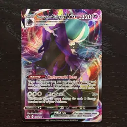 Shadow Rider Calyrex VMAX 075/198 Pokemon Chilling Reign Full Art Ultra Rare NM - Image 1