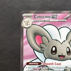 Pokemon TCG 105/086 Cinccino EX Chaos Rising English Mint Condition - Image 2