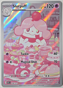 Pokemon TCG Slurpuff 236/217 IR Ascended Heroes Illustration Rare English - Image 1