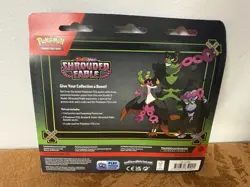 Pokemon Shrouded Fable 3‑Pack Blister – Pecharunt Promo – Sealed SV 🐉✨ - Image 2