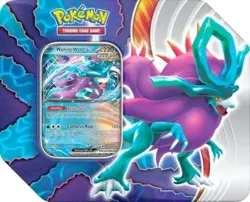 Pokemon Paradox Clash Tin - Walking Wake ex Sealed - Image 1