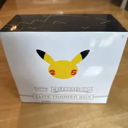Pokemon Celebrations Elite Trainer Box Pikachu Pokemon TCG - Image 1