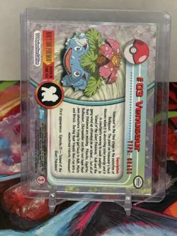 Topps Pokemon Venusaur 03 TV Animation Edition Holo Eng Standard - Image 2