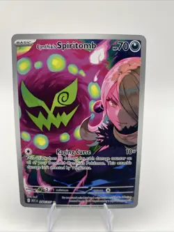 Pokemon Cynthia's Spiritomb 244/217 Illustration Rare Ascended Heroes NM - Image 1