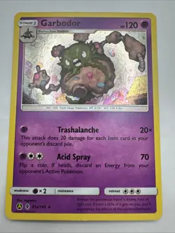 Garbodor Holo Guardians Rising 51a/145 NM Pokemon TCG - Image 1
