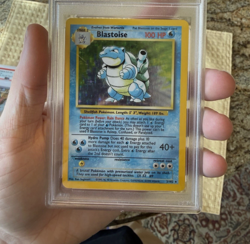 1999 Pokemon Blastoise Holo #2/102 PSA 9 Mint Base Set WOTC Vintage Holo Rare! - Image 1