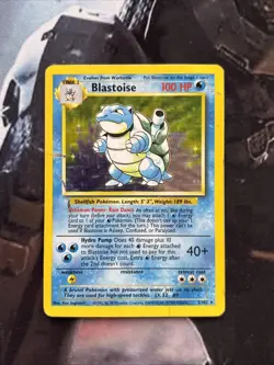 Blastoise - 2/102 - Pokemon Base Set Unlimited Holo Rare Card WOTC HP - Image 1