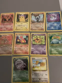 1ST EDITION OR VINTAGE WOTC POKEMON CARDS MINT CONDITION 10 CARDS PER ORDER - Image 2