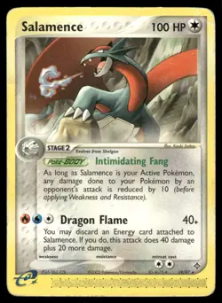 Pokemon Cards Salamence 19/97 Dragon Rare DMG - Image 1