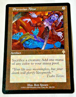 Phyrexian Altar Invasion Regular mtg - Image 1