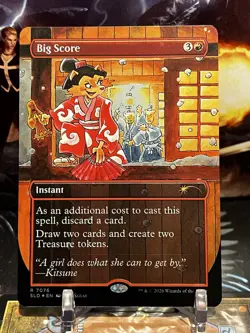 MTG | Big Score (7076) [Secret Lair TMNT] ✨FOIL✨ - Image 1