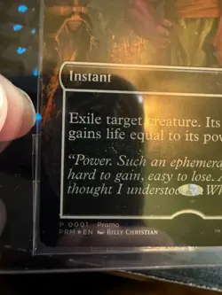 THANOS MtG PSA Magazine Promo Swords to Plowshares Marvel IN HAND - Image 4