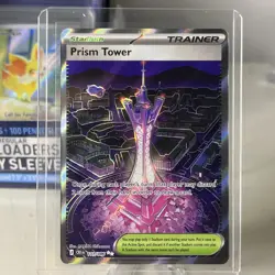 Pokemon Prism Tower 111/083 Chaos Rising Full Art Mint Condition - Image 1